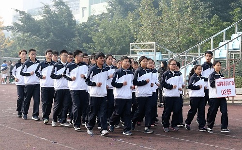 法医学系参加第十二届体操比赛