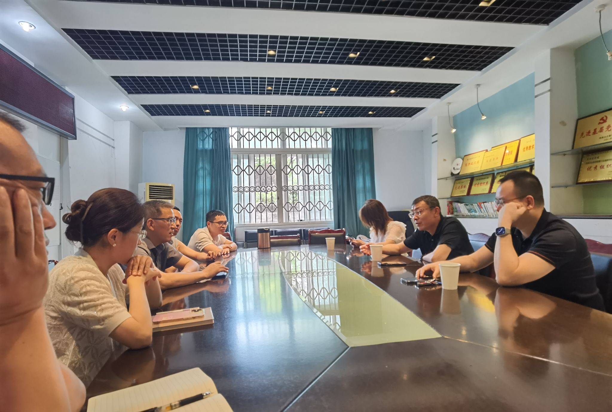 四川大学基础医学与法医学院到我院进行工作交流