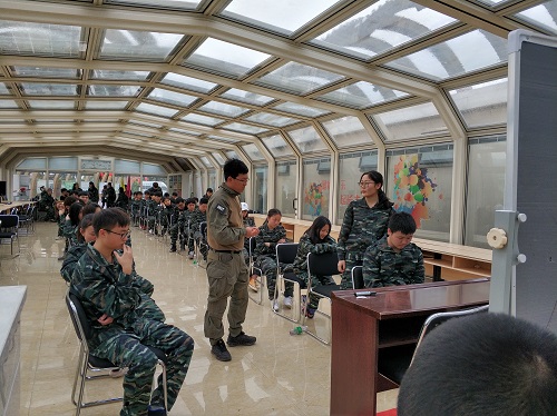 法医学系开展2019年党员骨干先锋素质提升训练活动